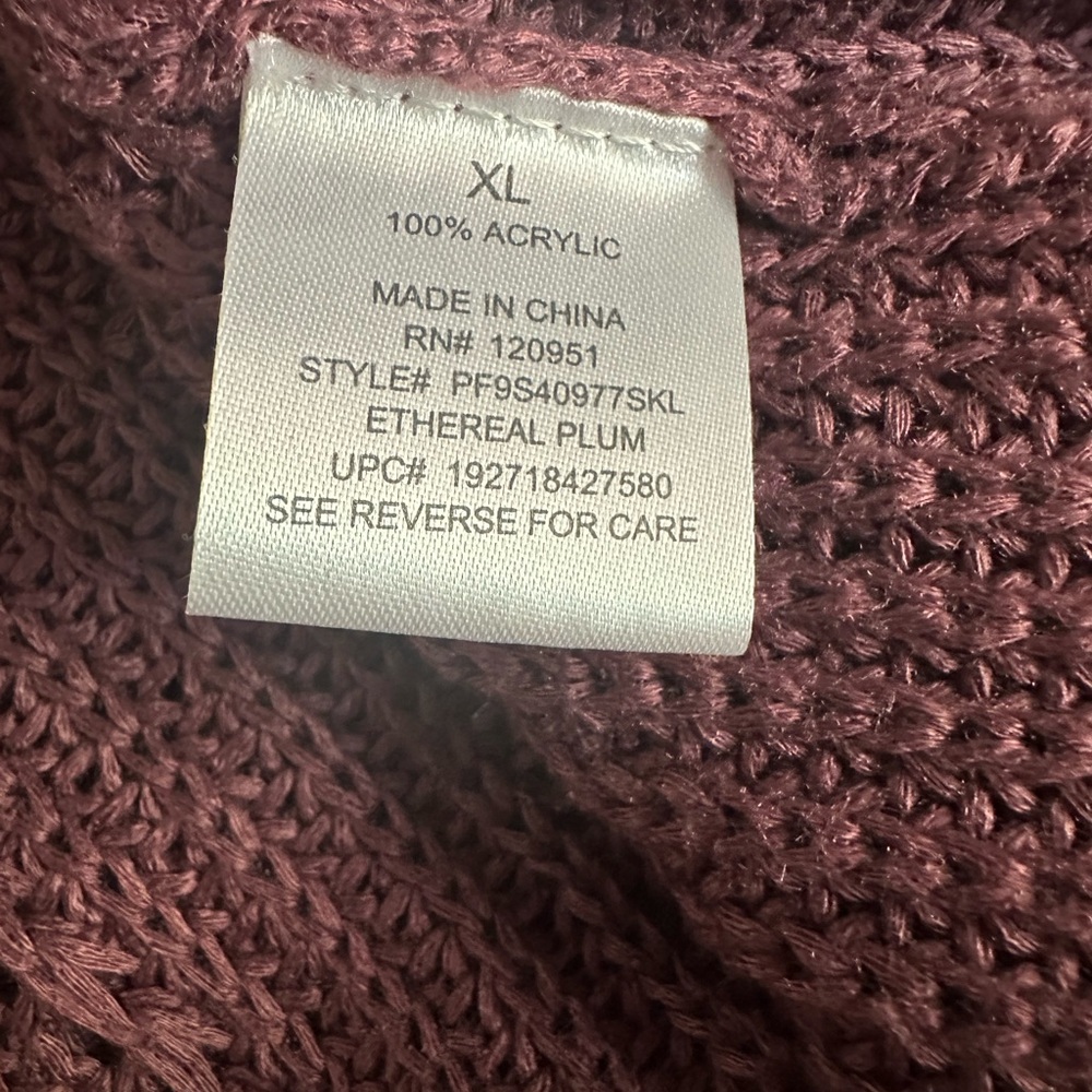 Junior’s dark purple cardigan - Picture 4 of 4
